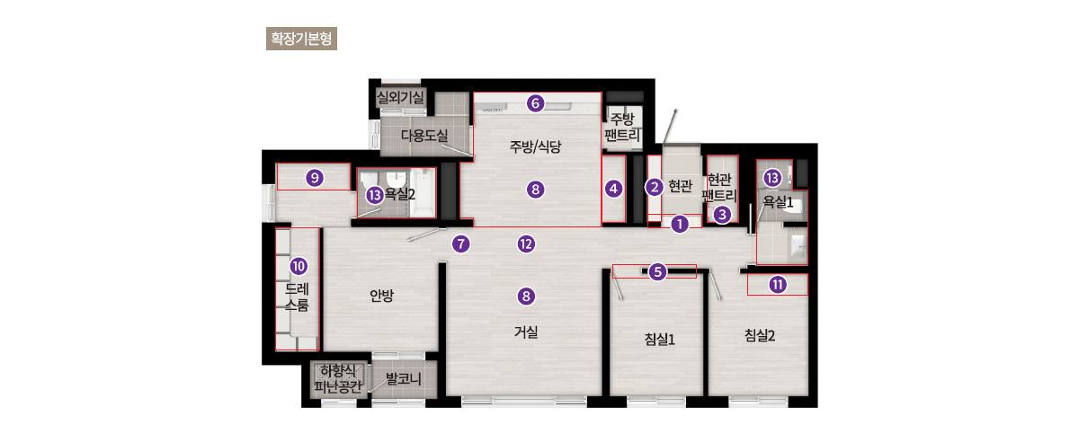 평면도 4