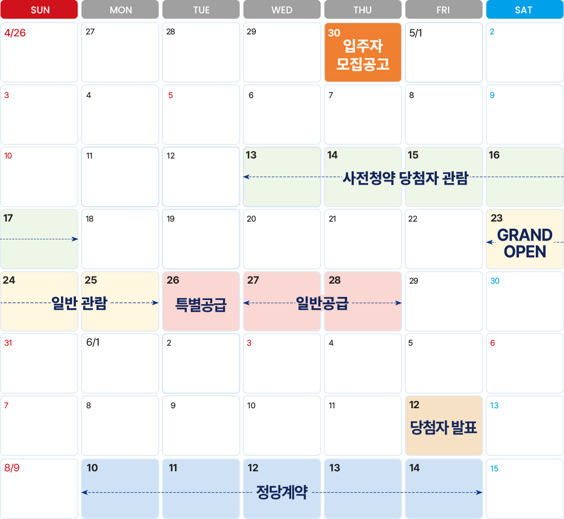 분양일정 1